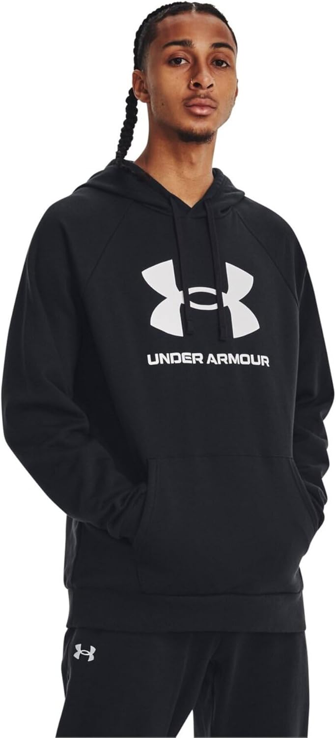 Under Armour Men's Rival Fleece Logo Hoodie for Ultimate Comfort