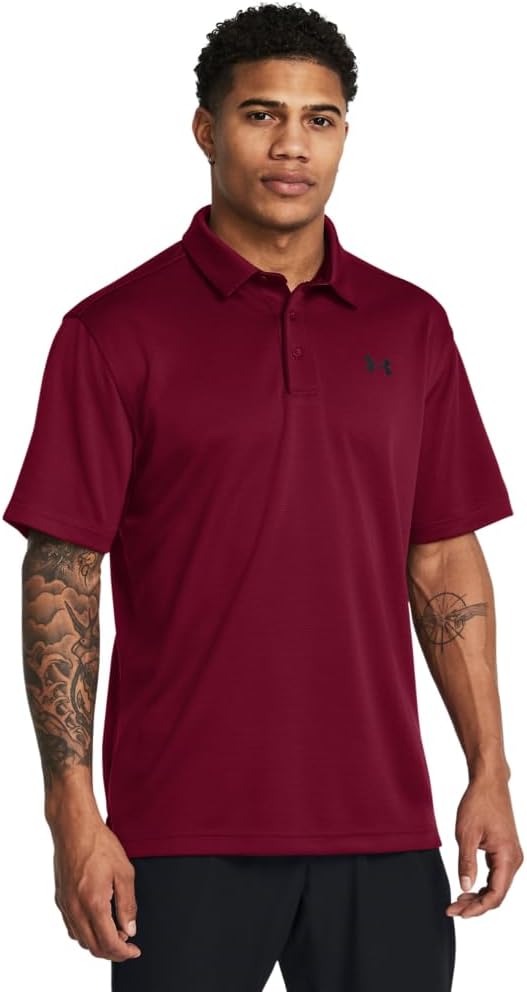 Under Armour Men's Tech Golf Polo: Soft, Light & Breathable Fabric