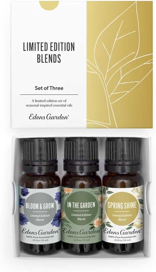 Spring Essential Oils 3 Set for Relaxation and Wellness