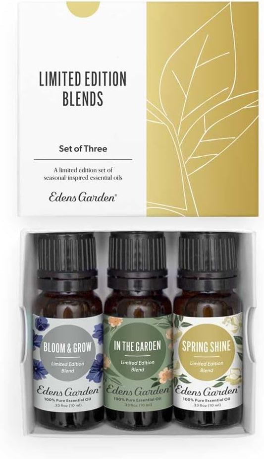 Spring Essential Oils 3 Set for Relaxation and Wellness