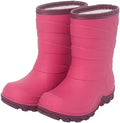 FUNCOO PLUS Kids Winter Rain Boots - Insulated Waterproof Snow Boots