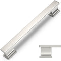 5 in (128mm) Brushed Satin Nickel Cabinet Handles 6 Pack - Durable