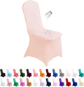 SUPERO Waterproof Spandex Chair Cover 25PCS - Stretch Dining Chair