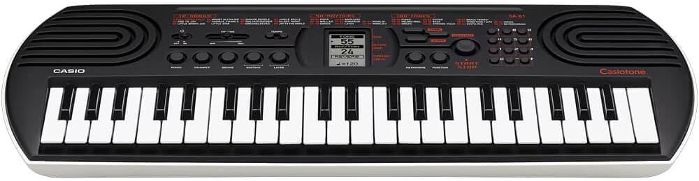 Casiotone SA-81 Compact Keyboard with 100 Tones & 50 Rhythms