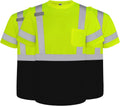 Hi Vis Safety Shirt Class 3 Short Sleeve - High Visibility Work Shirt
