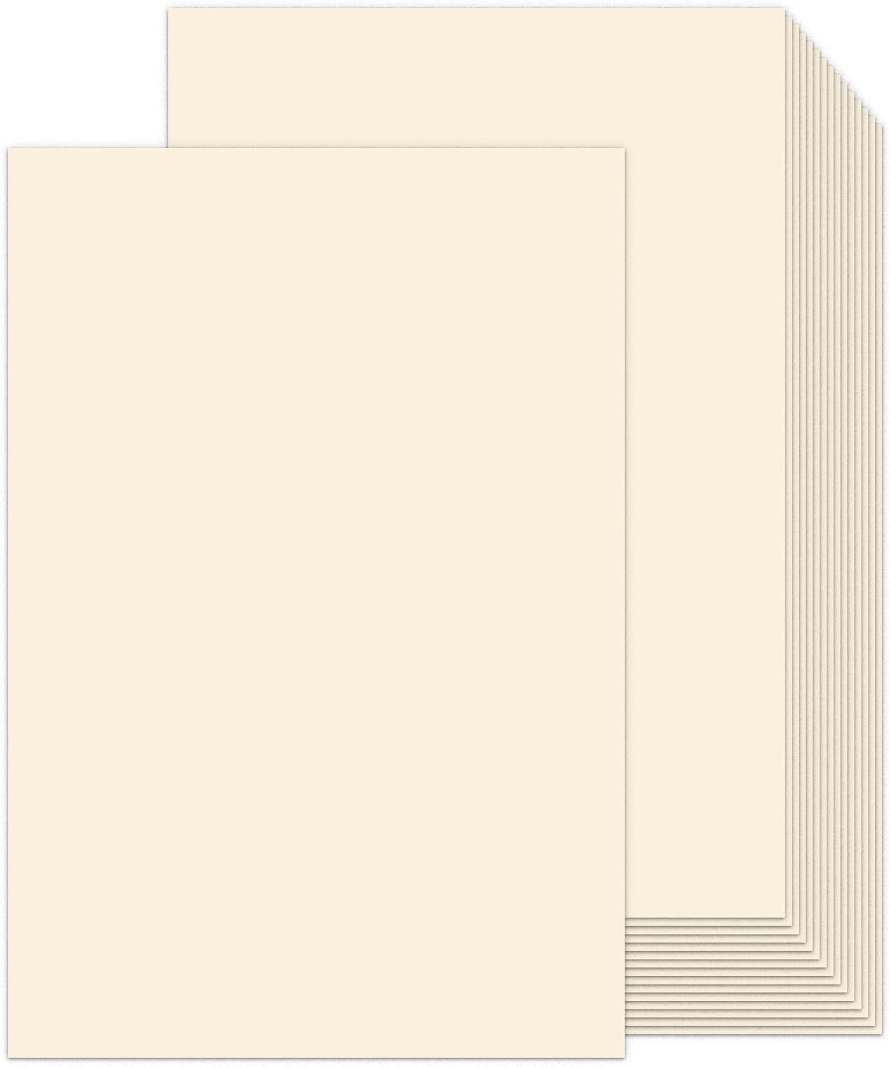 Cream Blank Cover Stock 11x17 for Arts and Crafts Projects