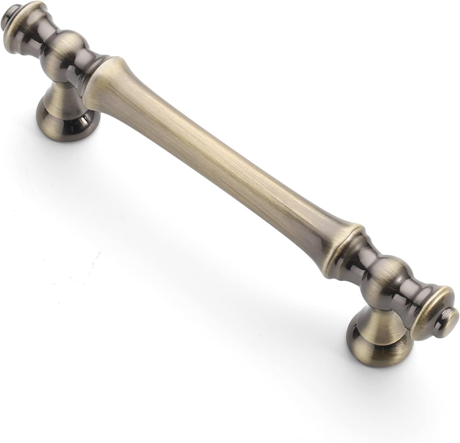 Brushed Antique Brass Kitchen Cabinet Handles for Modern Homes
