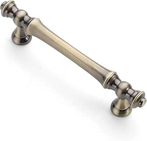 Brushed Antique Brass Kitchen Cabinet Handles for Stylish Upgrades
