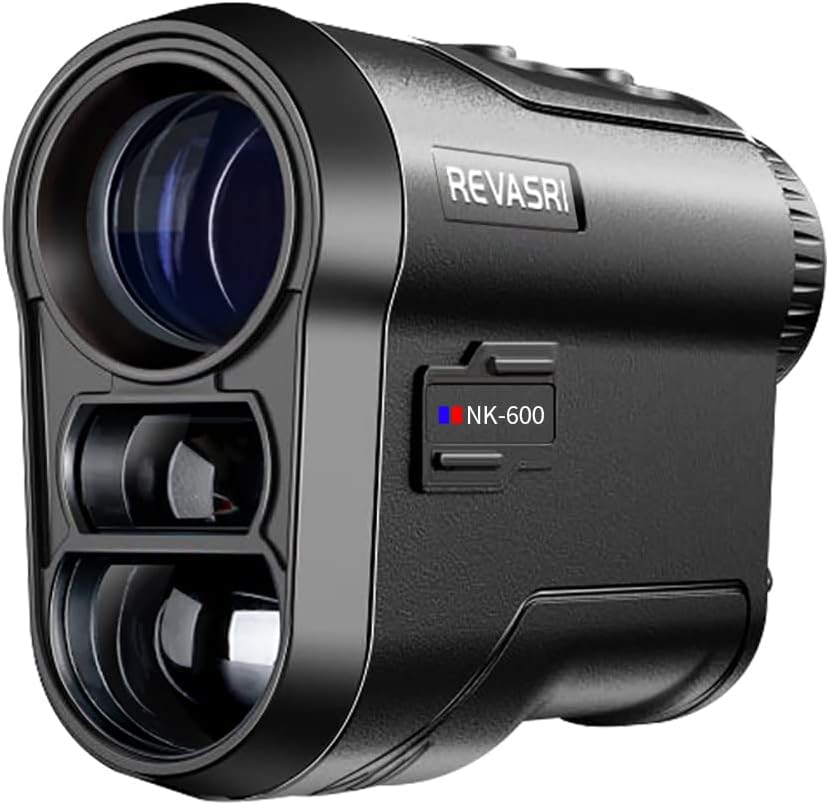REVASRI Golf/Hunting Rangefinder: Pin Lock Vibration, 650 Yards Distance