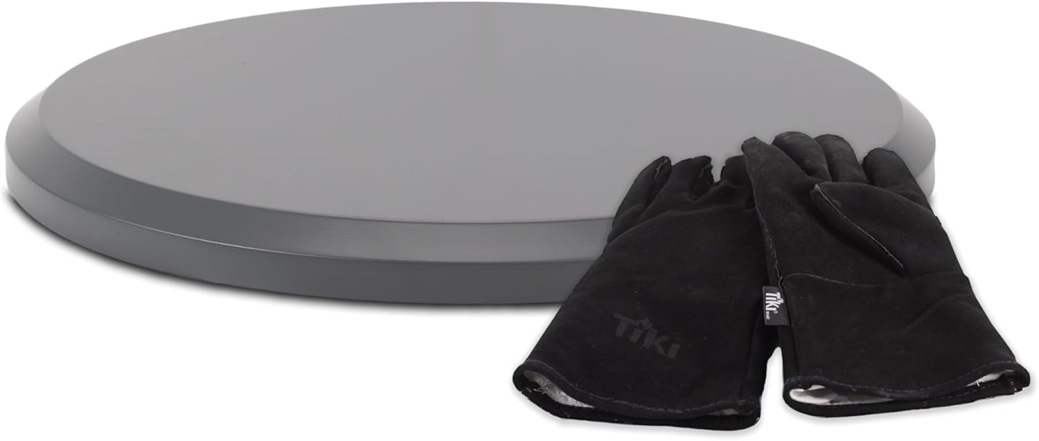 TIKI Social & Huddle Tabletop Fire Pit Cover - Stylish & Durable