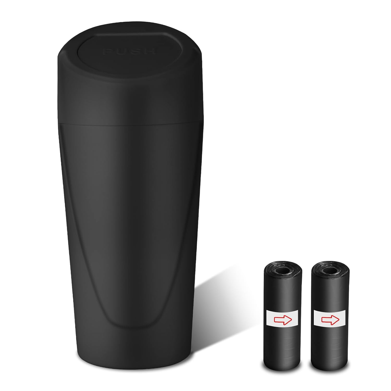 40-Pack Leakproof Car Trash Can with Lid