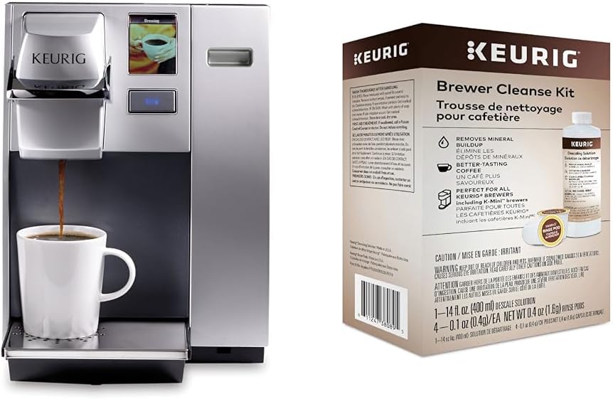 Keurig K155 Office Pro Single Cup Coffee Maker with Cleanse Kit