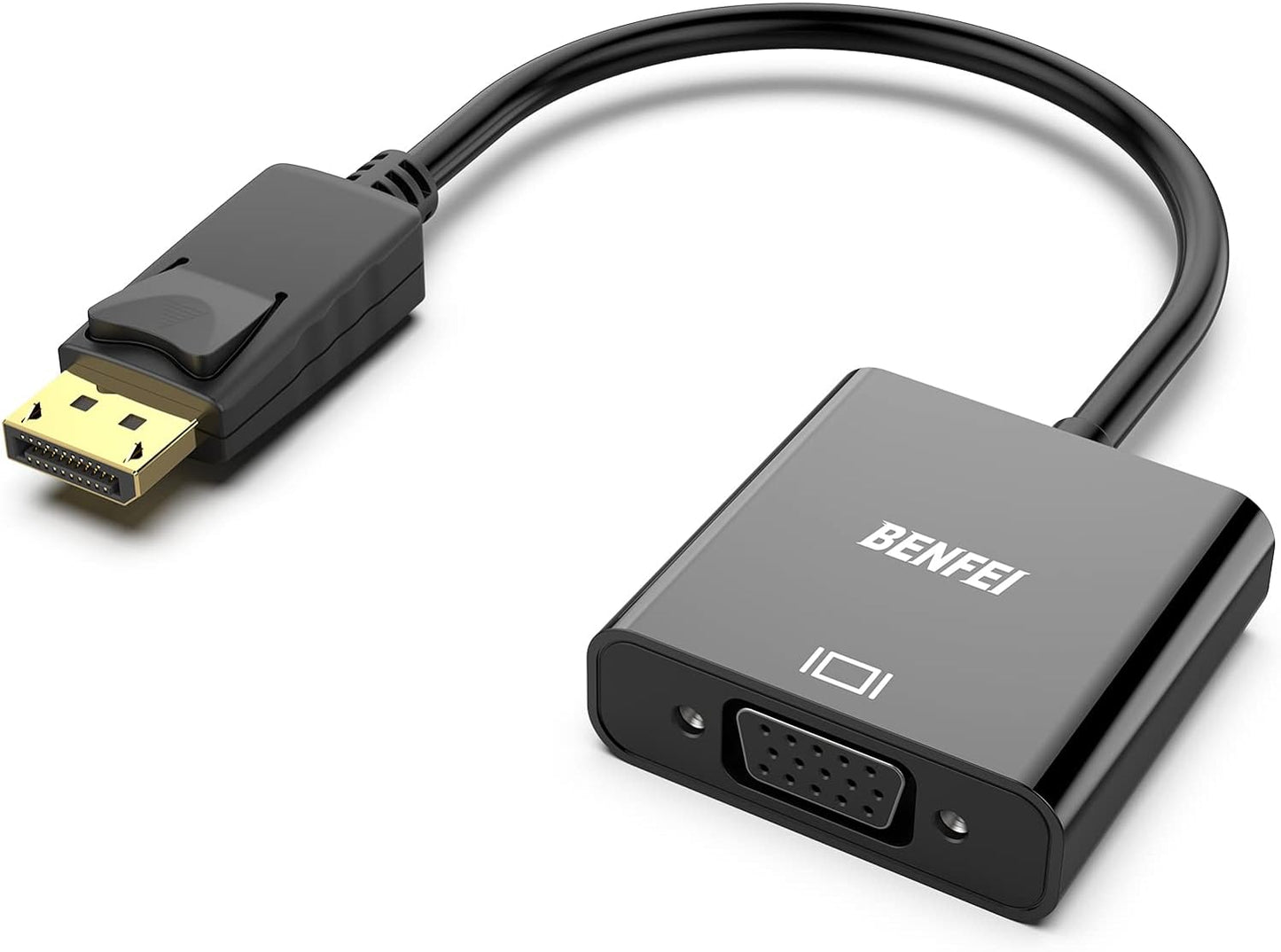 Benfei Gold-Plated DisplayPort to VGA Adapter