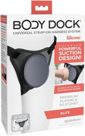 PIPEDREAM Body Dock Elite Harness - Push-and-Play Strap-On