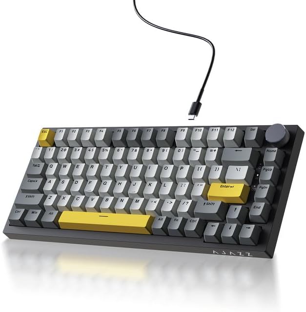Ajazz AK820 Wired Gasket Mechanical Gaming Keyboard Review