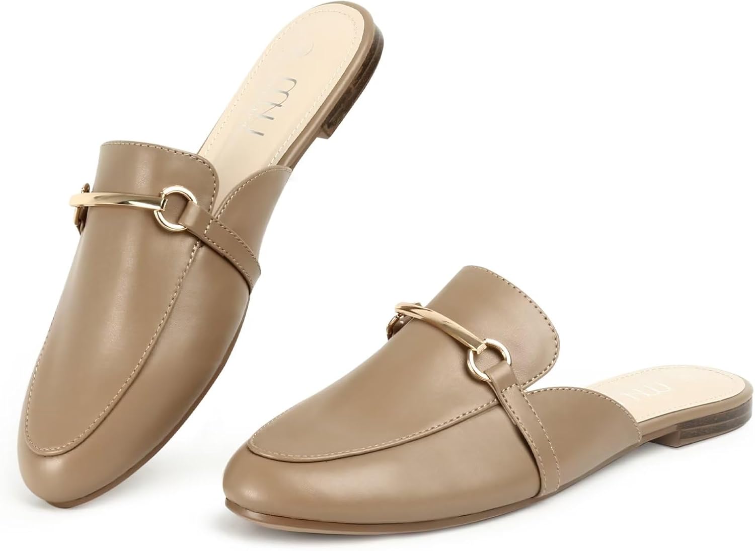 MUSSHOE Comfortable Slip on Women Mules Flats Shoes for Style