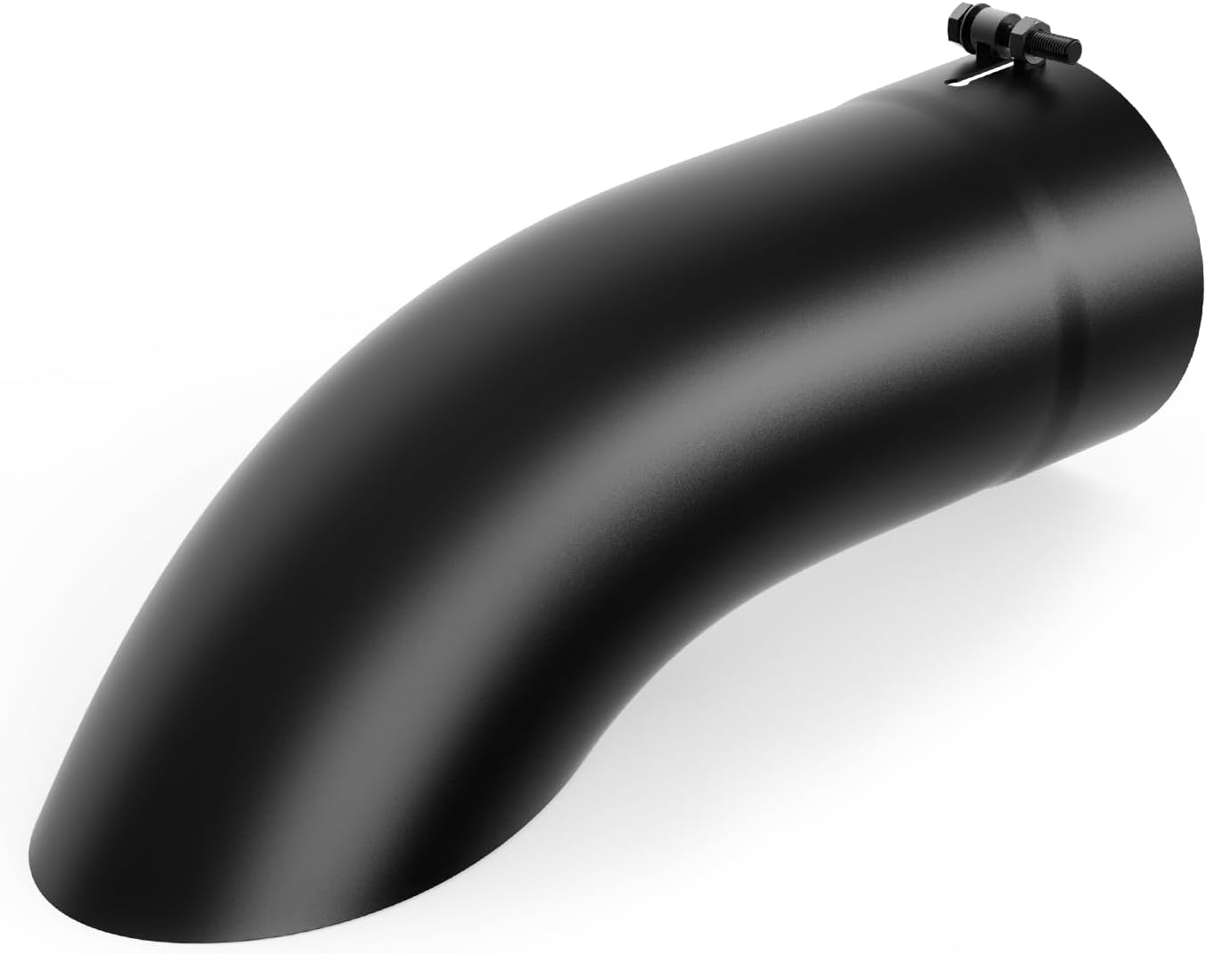 LCGP Turn Down Exhaust Tip 5 Inlet 15 Length Stainless Steel