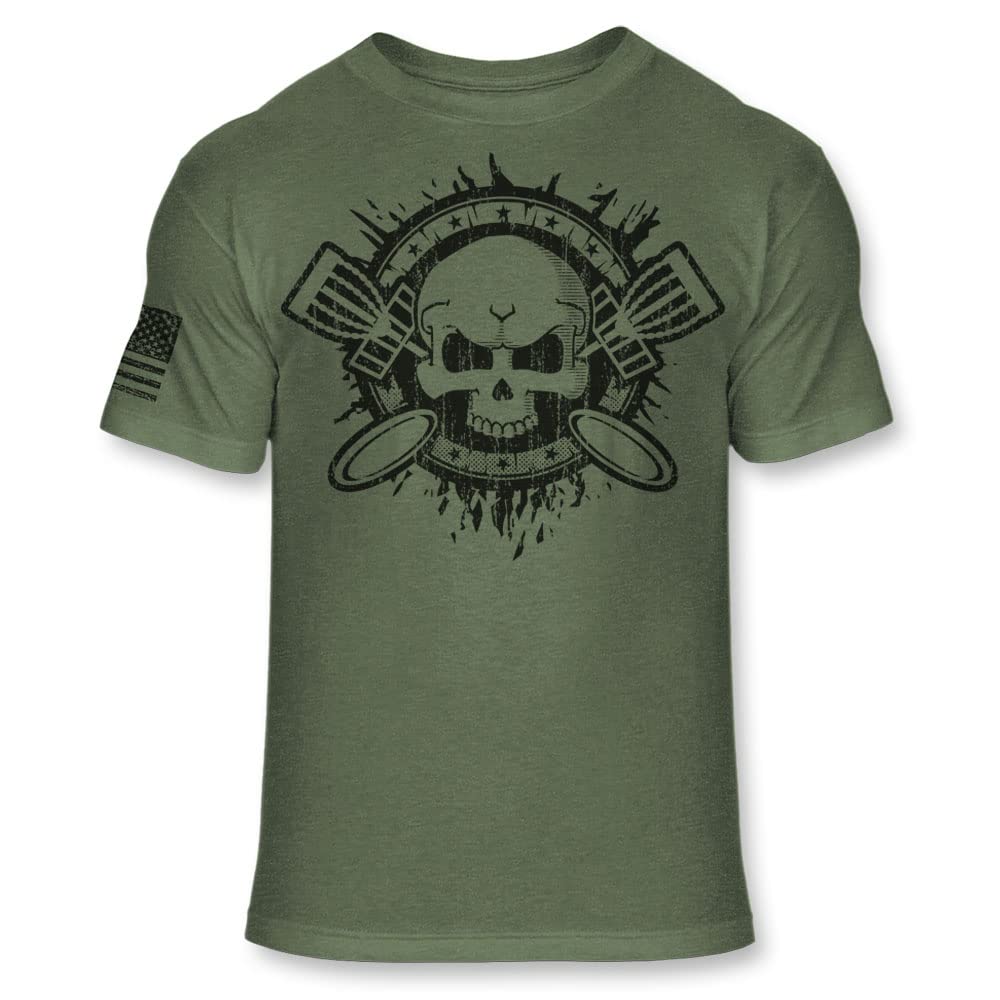 Handmade Skull Disc Golfer Tee