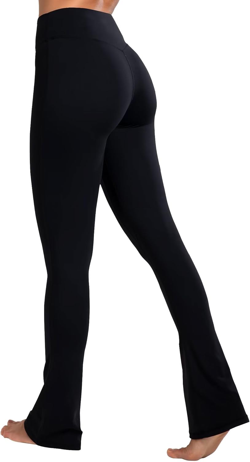 Sunzel High Waist Mini Flared Leggings for Women, Tummy Control