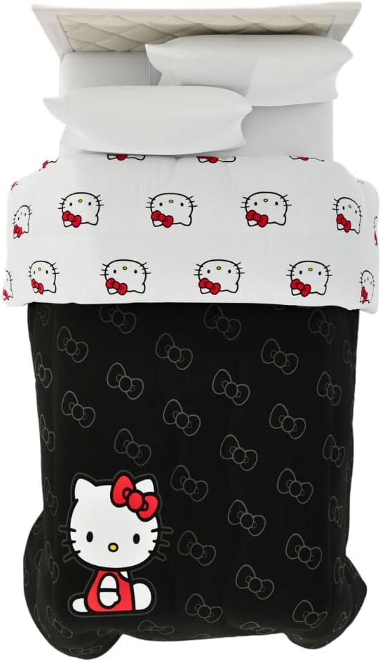 Franco Hello Kitty Bedding Super Soft Cozy Comforter