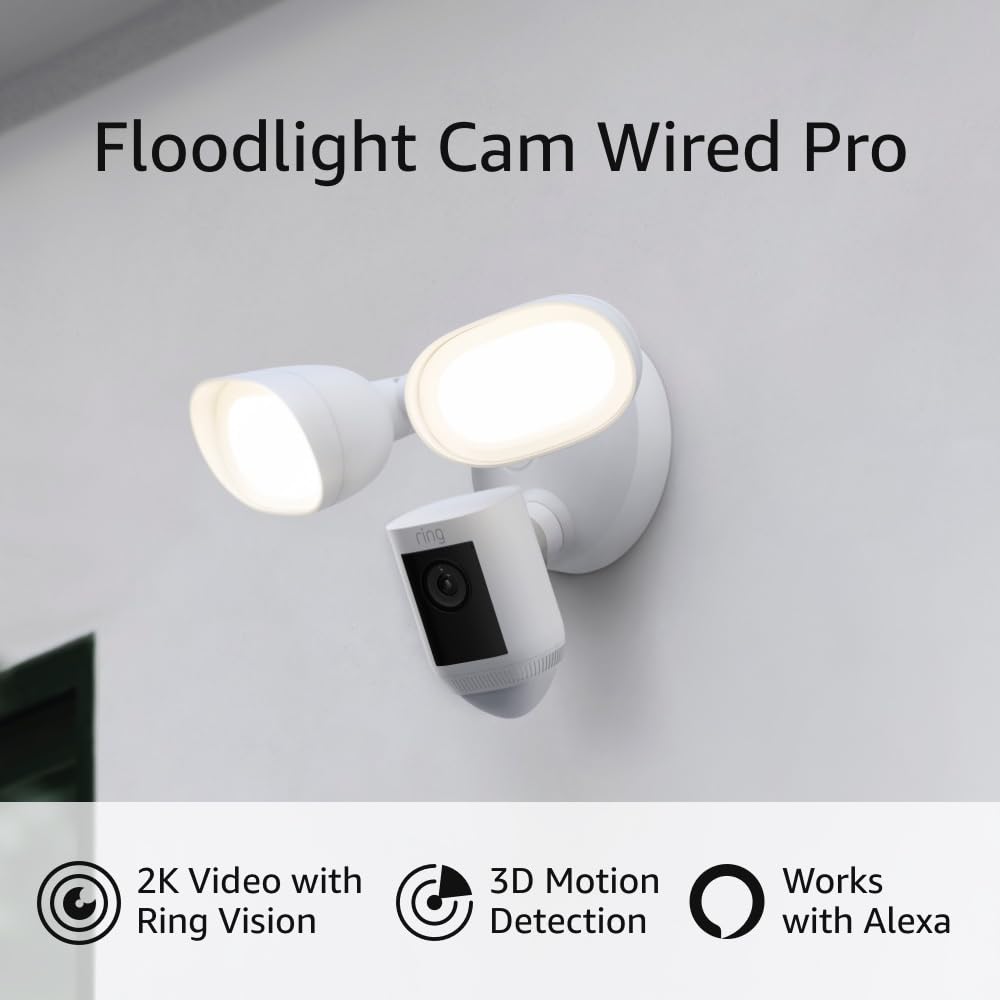 Ring Floodlight Cam Pro: 3D Motion Detection