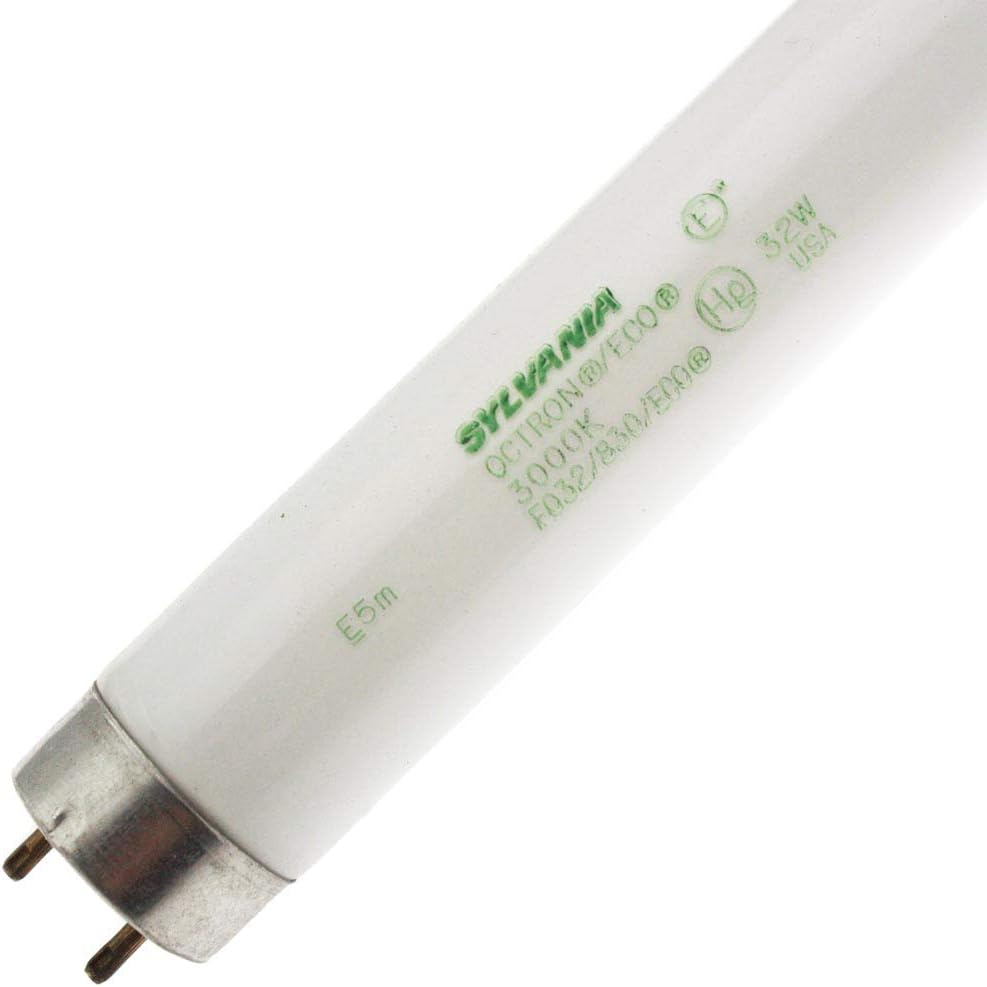 Sylvania FO32/830/ECO 32W 48in Fluorescent Tube Light Bulbs