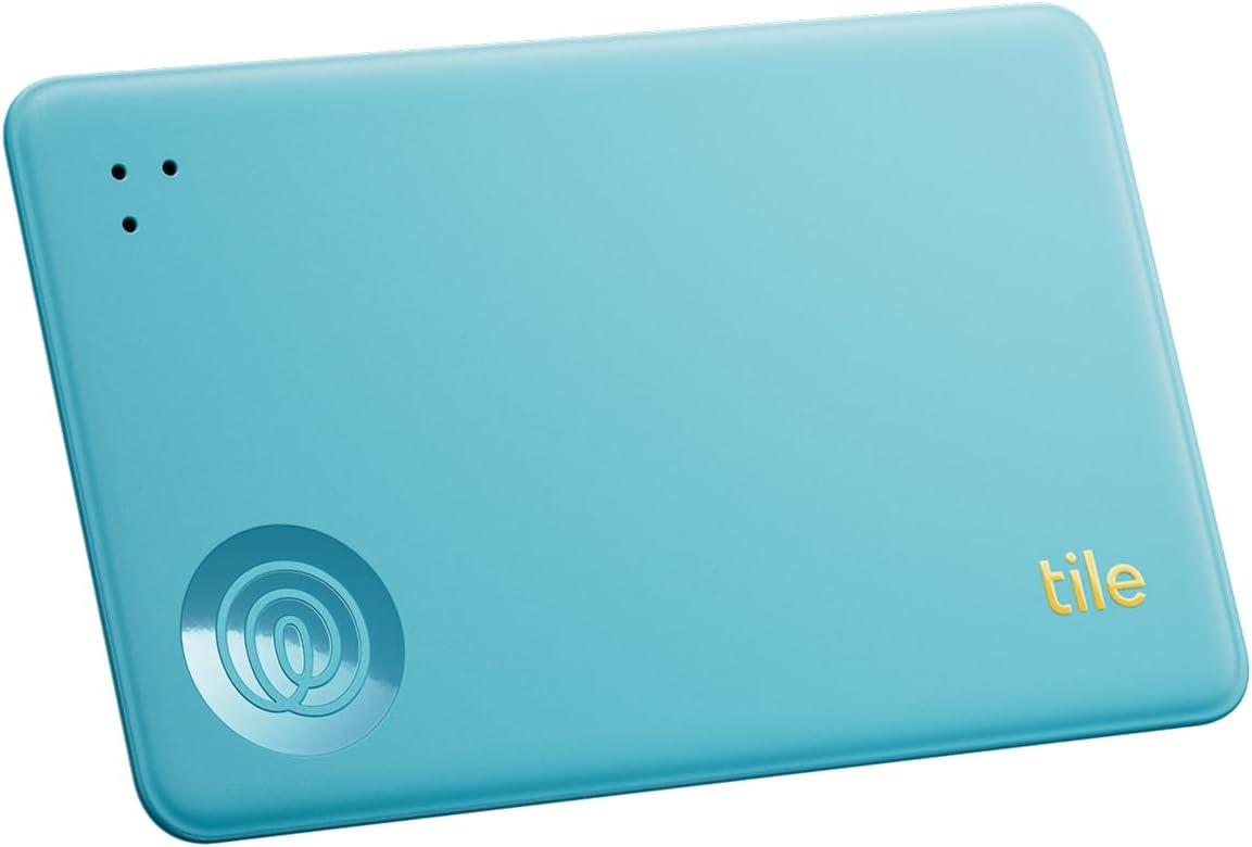 Tile Slim Wallet Finder - Bluetooth Tracker for Luggage & More