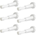 6PCS Spring Door Stoppers for Wall - 4.33 in Door Stop with Silicone