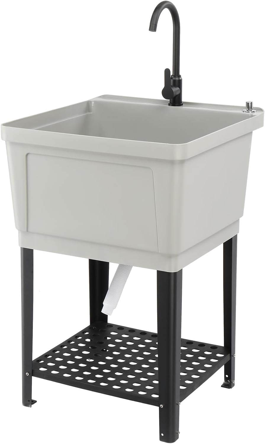 VINGLI Utility Sink Laundry Tub for Versatile Washing Needs