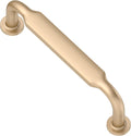 Champagne Copper Cabinet Handles 10 Pack 3-3/4 in Hole Centers - Solid