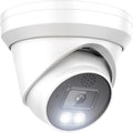 Real HD 6MP Full Color Night Vision Turret Dome IP Camera - Color