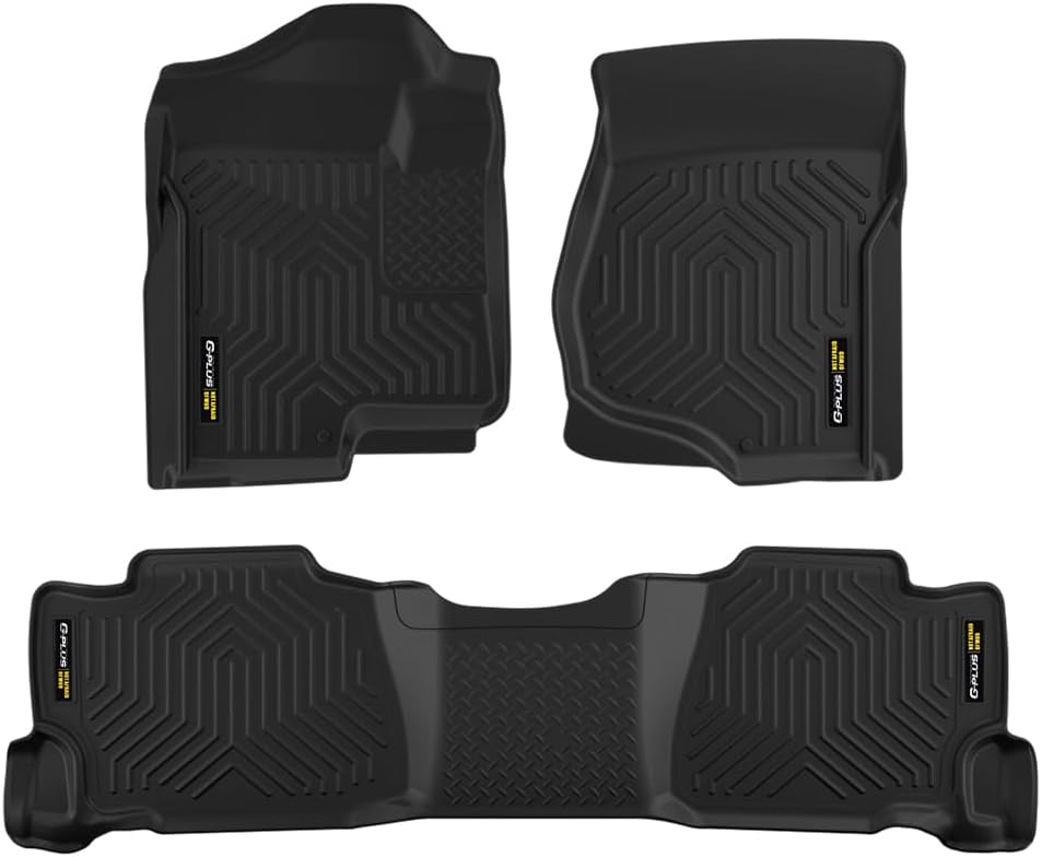 TPE Floor Mats Liners for Chevy Silverado & GMC Sierra 1500