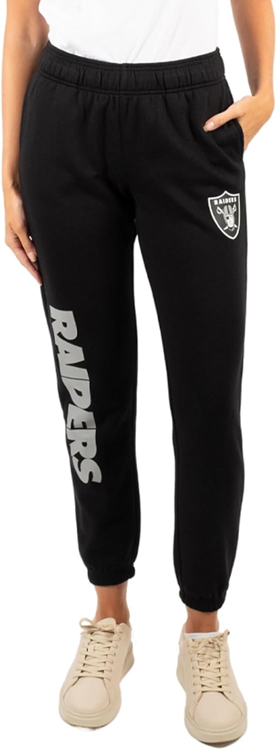 Ultra Game Women's NFL Official Super Soft Sweatpants Joggers