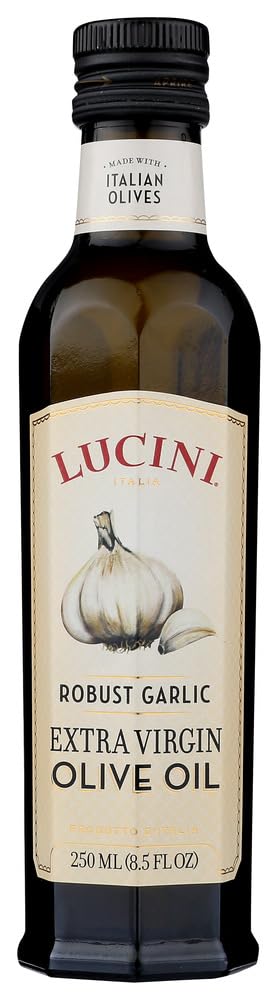 Robust Garlic Extra Virgin Olive Oil for Marinades and Grilling
