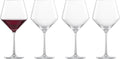 Pure Burgundy Red Wine Glass Set of 4 - Elegant Tritan Crystal