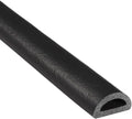 Trim-Lok D-Shaped Rubber Seal.375 H x.75 W x 25 L - Durable Weather