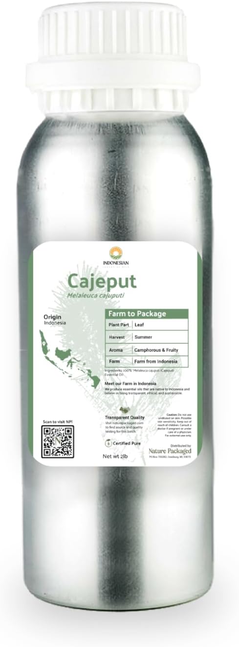 Cajeput Essential Oil 100% Pure Therapeutic Grade for Aromatherapy