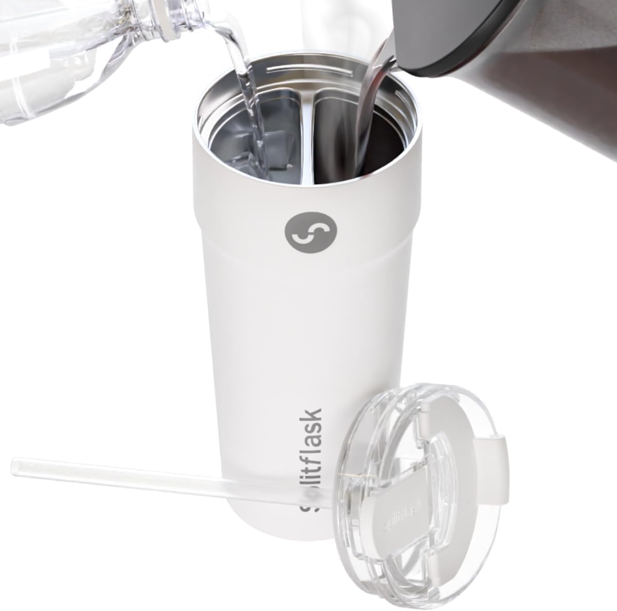2-in-1 Hot & Cold Vacuum Insulated 30oz Tumblers for Travel