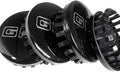 Black Wheel Hub Cap Center Cap 22837060 4 Pack - Durable Fit for GMC