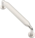 Brushed Satin Nickel Cabinet Handles 3-3/4 in Hole Centers - Modern