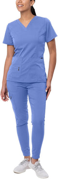 Adar Pro Flawless Plus Scrub Set for Women - Elevated (Style N4WK)