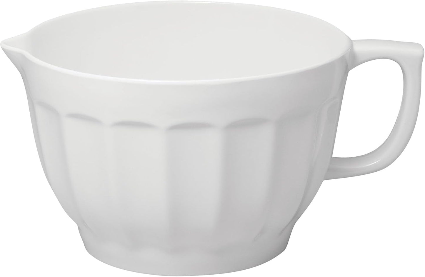 UPware Latte Style Melamine Batter Bowl for Easy Mixing