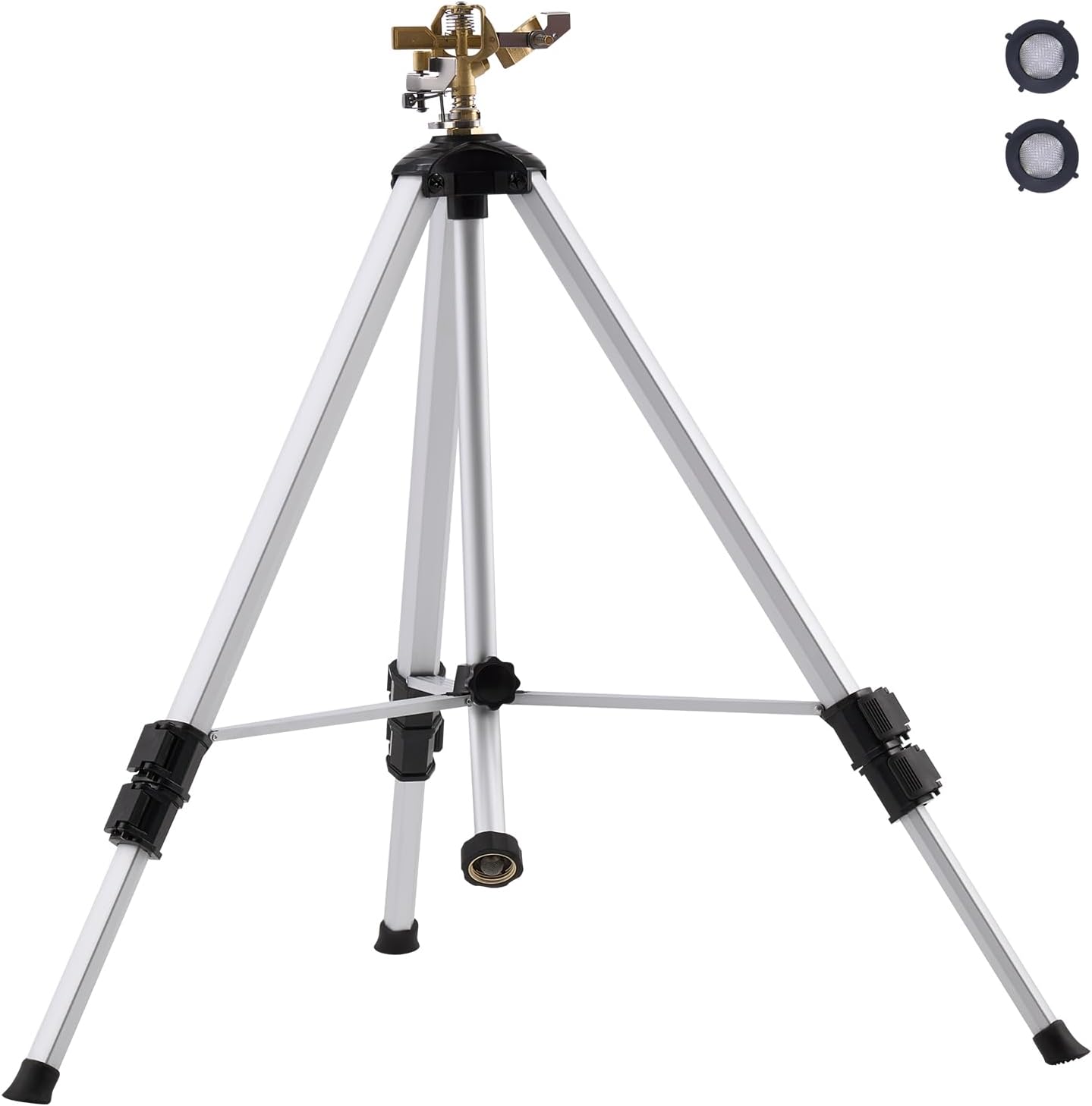 VEVOR Impact Sprinkler on Tripod Base for Large Area Coverage