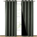 NICETOWN 100% Blackout Curtains for Energy Smart Baby Room