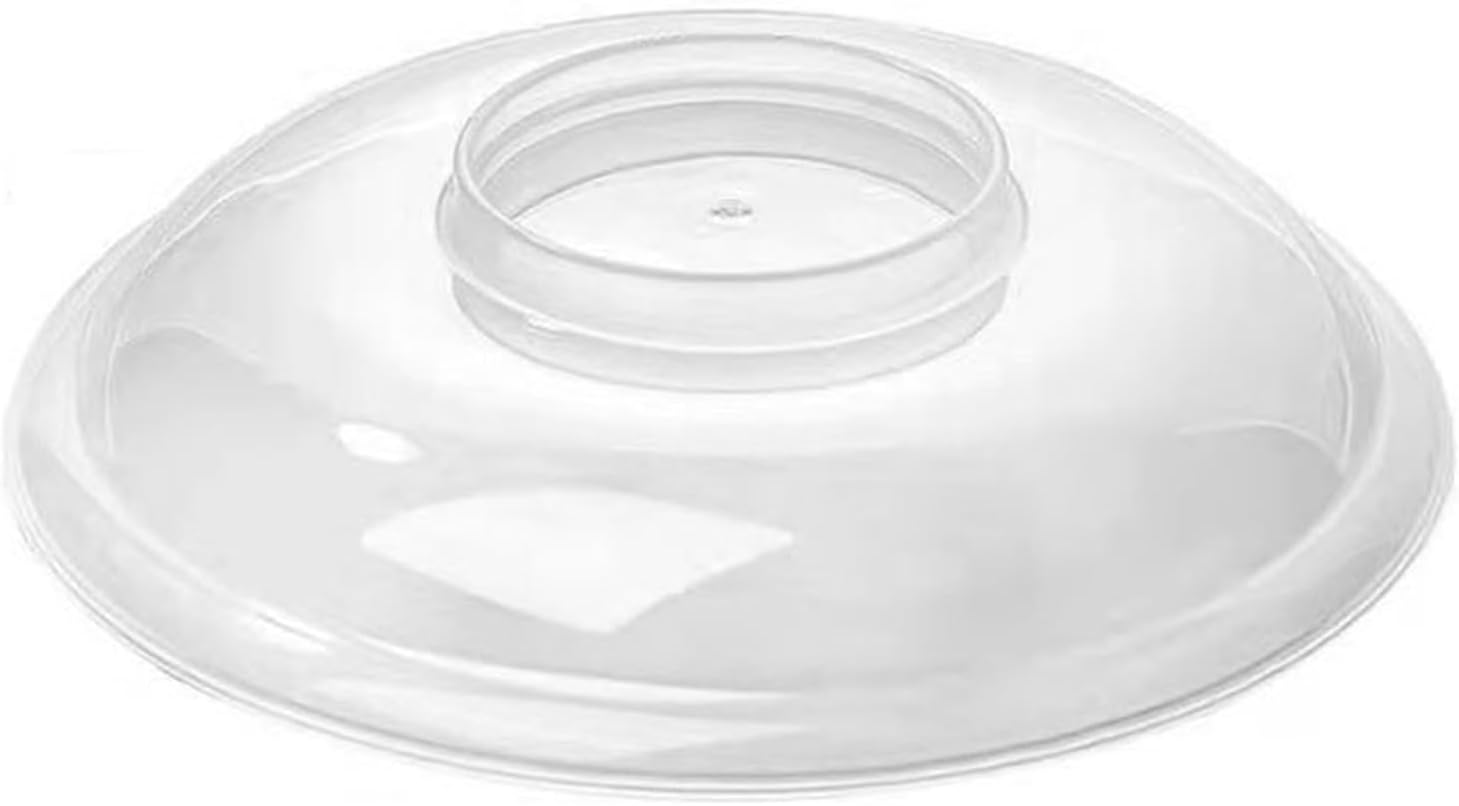 Sunicon 18.7cm Clear Microwave Splatter Cover - Keep Your Microwave Clean!