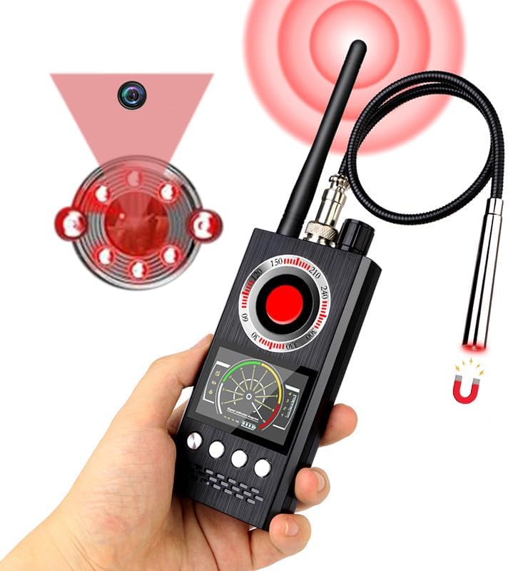Hidden Camera Detector with Signal Strength Detection for Privacy