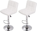 BestOffice Bar Stool Set of 2 - Adjustable Swivel Counter Stools