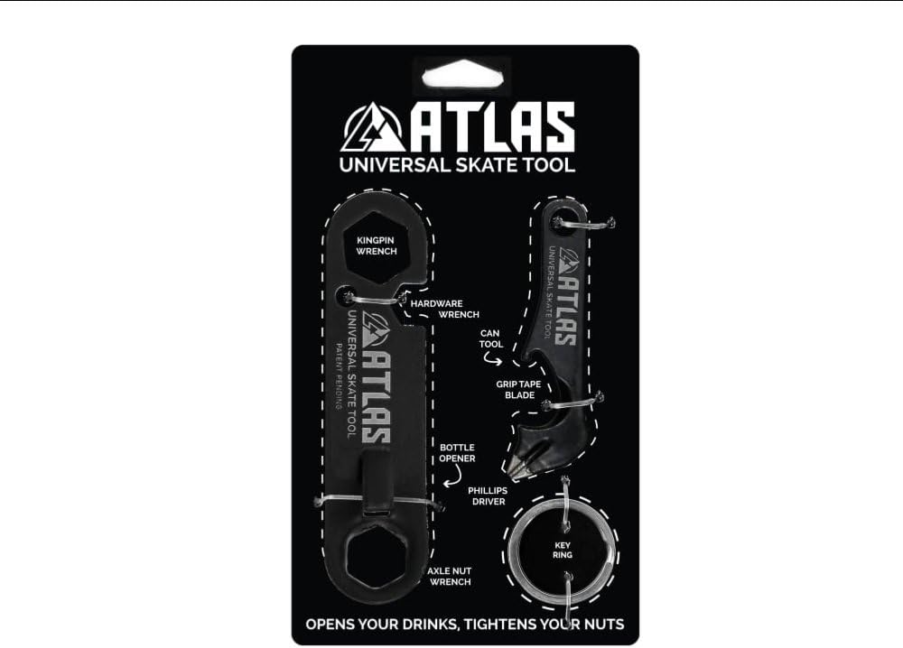 Atlas Truck Co. Keychain Bottle Opener - Skate Tool
