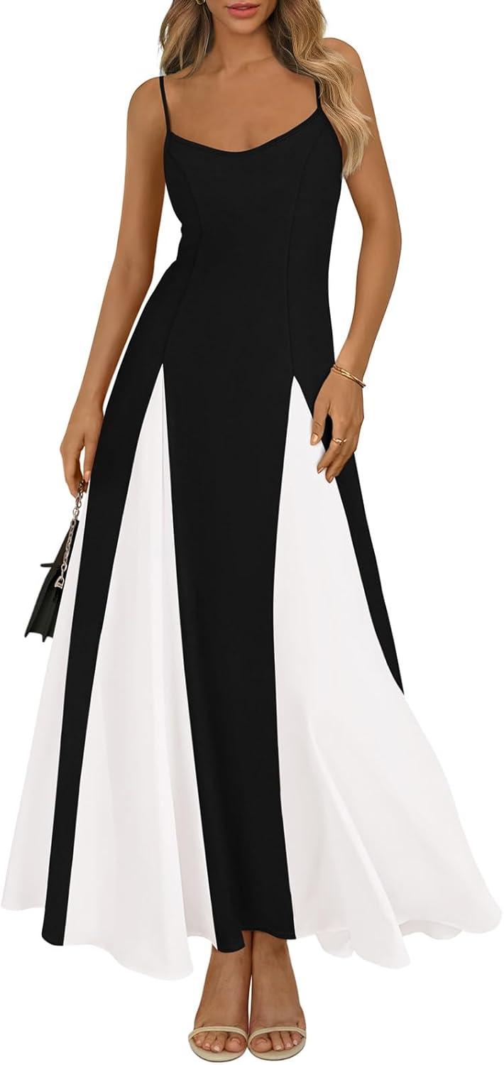 Spaghetti Strap Backless Summer Dresses for Women 2025 Style