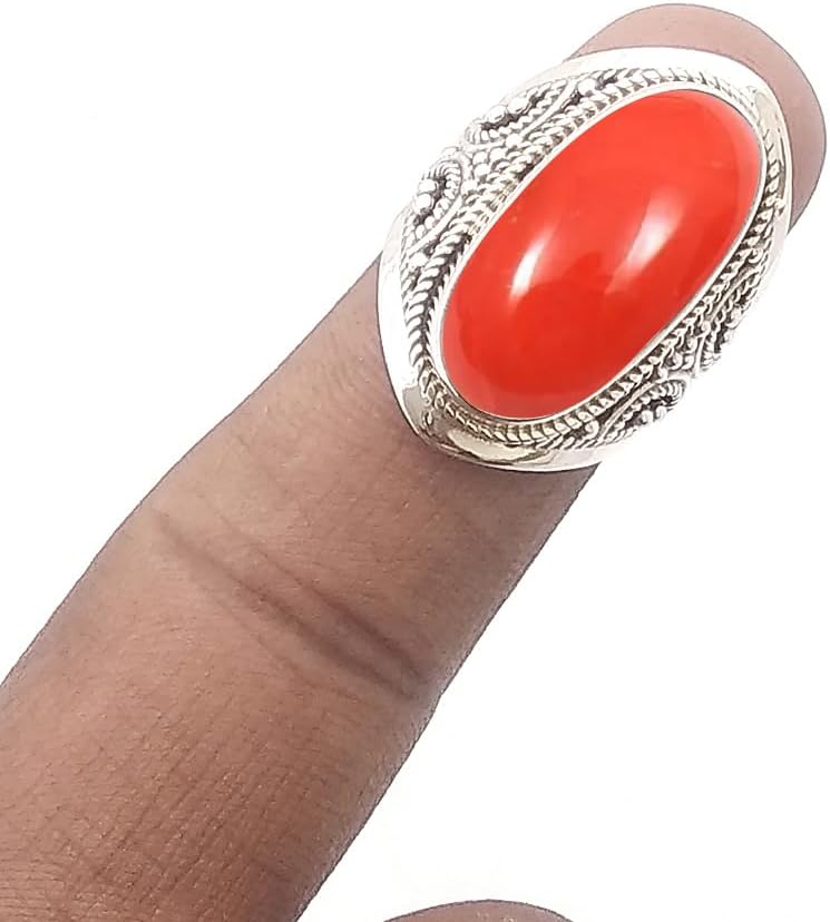 Solid 925 Sterling Silver Rings for Women & Girls - Handmade